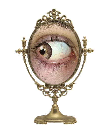 Eye mirror
